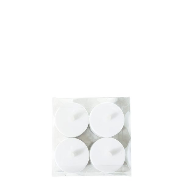 Set x 4 mini velas led 5.9 cm