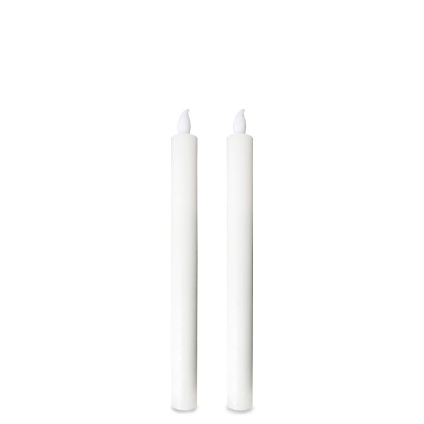Set x 2 velas led largas 2 x 25 cm