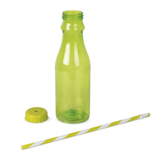 Botella con pitillo verde 680 ml - Imagen 2