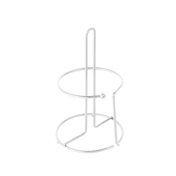 Soporte cromado para papel de cocina aro - Imagen 2