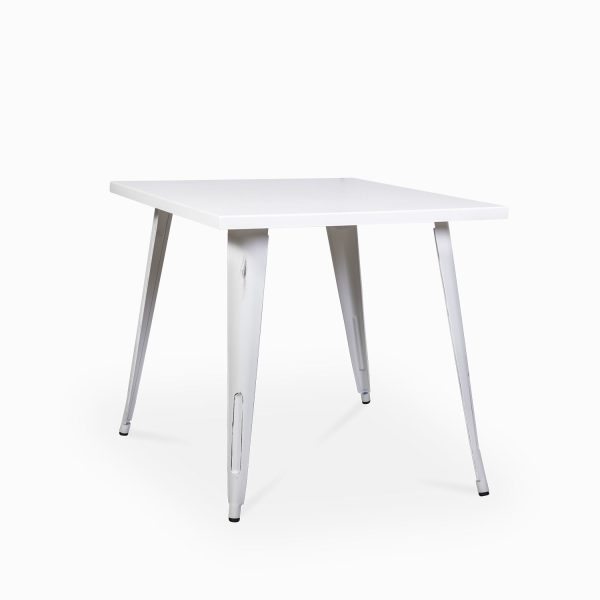 Mesa industrial blanca - Imagen 2