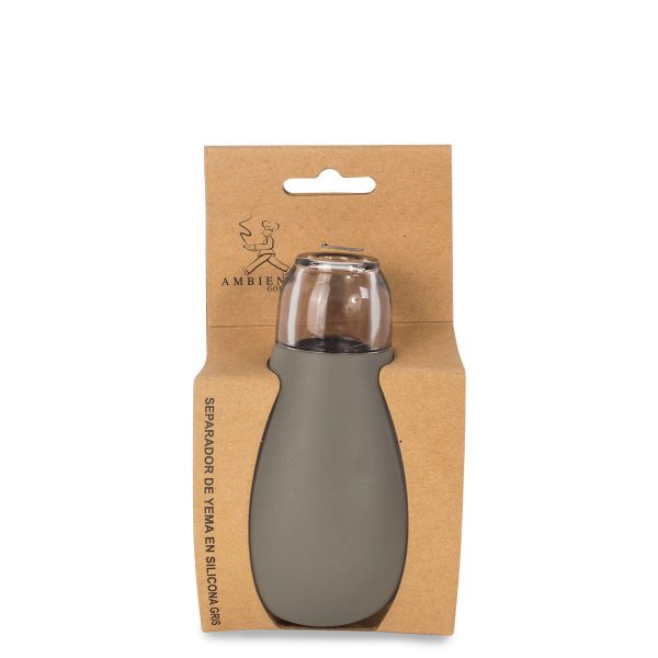 Separador de yema en silicona gris