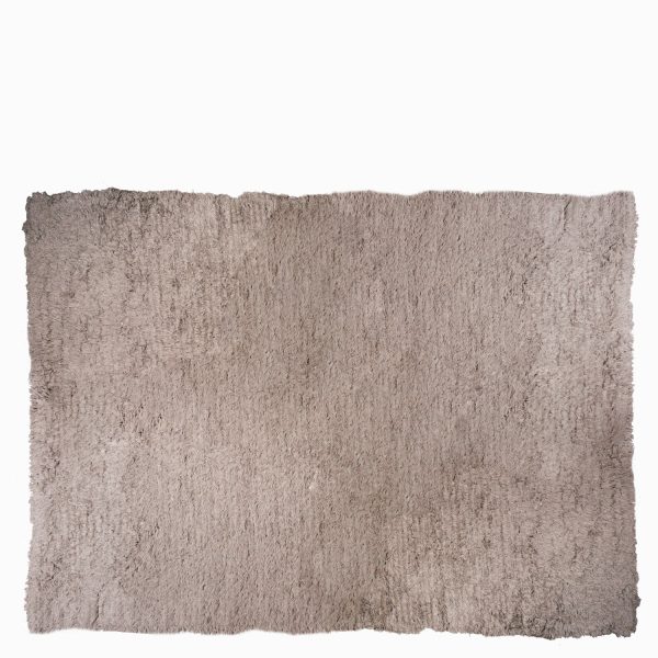 Tapete flokati gris raton 200x300 cm
