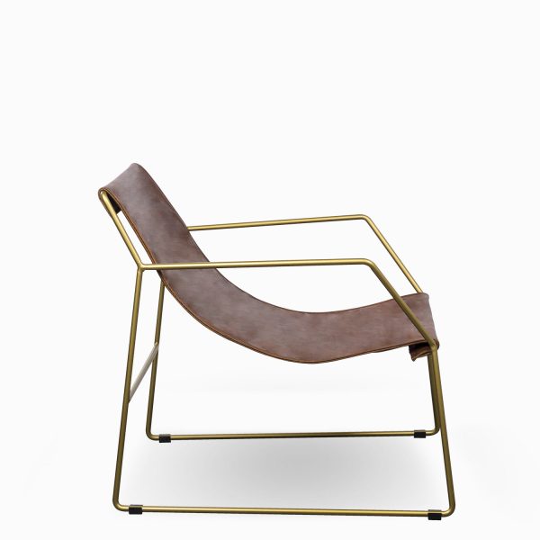 Silla milano metal miel - Imagen 2