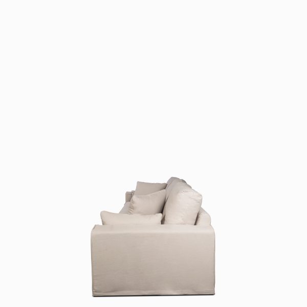 Sofa brume 3 ptos gris claro - Imagen 2