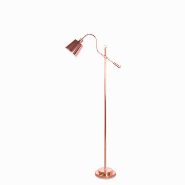 Lámpara piso atelier copper