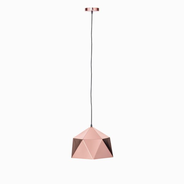 Lámpara diamante copper