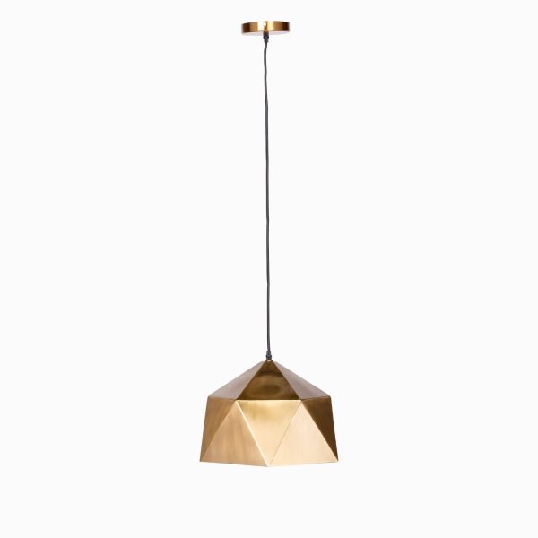 Lámpara diamante brass - Imagen 2