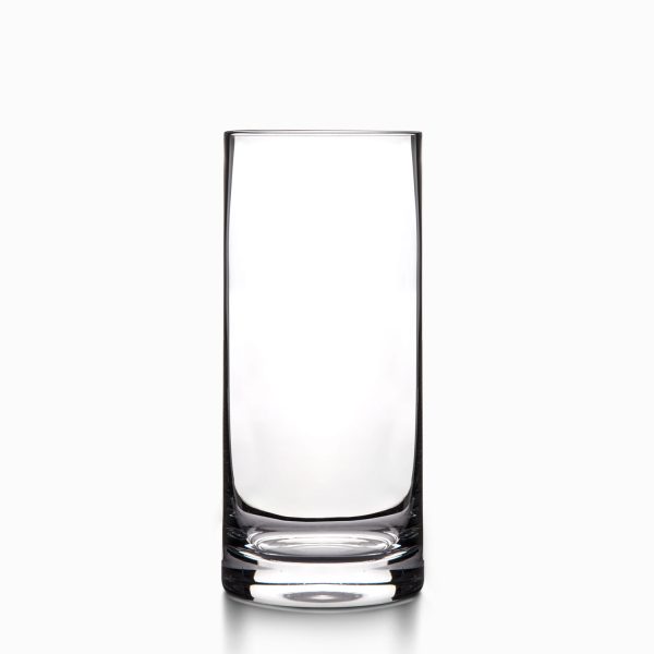 Vaso largo giotto en cristal