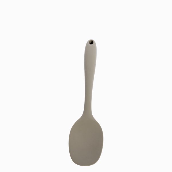 Cuchara repostera en silicona gris - Imagen 2