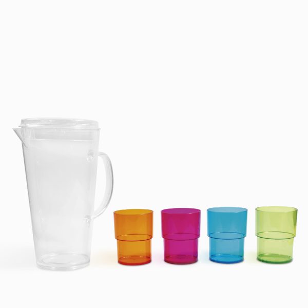 Jarra con vasos flexi - Imagen 2