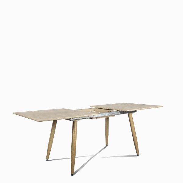 Mesa comedor extension madera 77x200x90 - Imagen 2