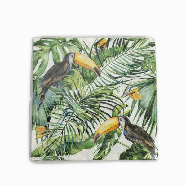 Servilletas tucan 20 pcs - Imagen 2