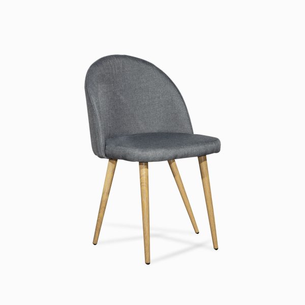 Silla comedor venice gris oscuro - Imagen 2