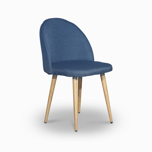 Silla comedor venice azul oscuro - Imagen 2