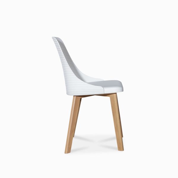 Silla lima espaldar rayas blanca - Imagen 2
