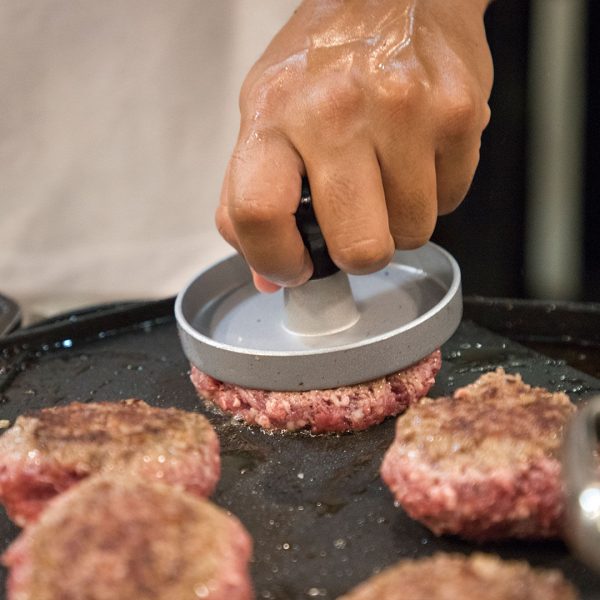 Molde hamburguesas en aluminio forjado - Imagen 2