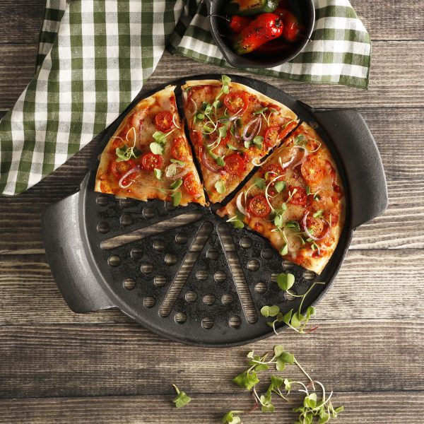 Grill para pizza en hierro forjado - Imagen 2