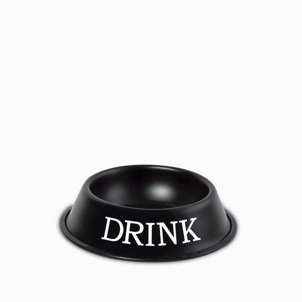 Tazon para mascotas drink negro - Imagen 2