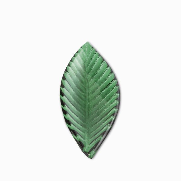 Mini plato hoja verde - Imagen 2