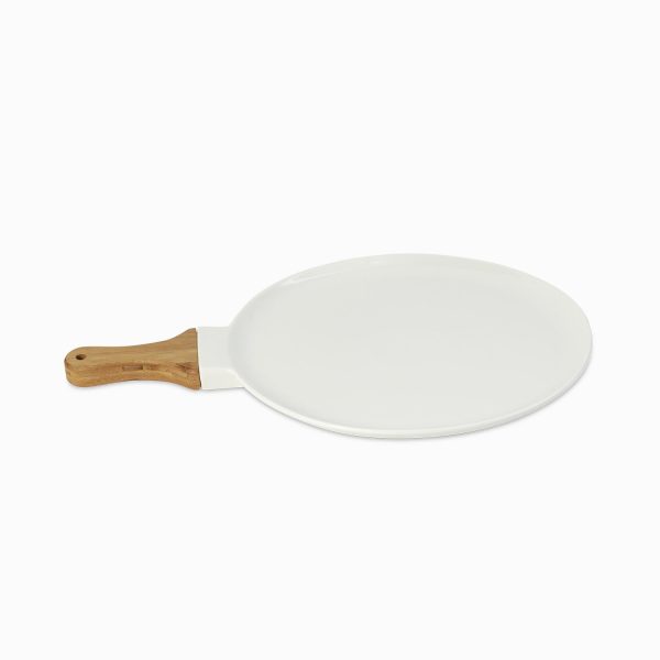 Plato para pizza en porcelana 32 cm - Imagen 2