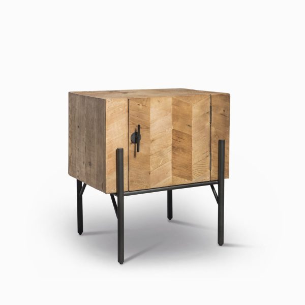 Mesa patas negras 65x60x45cm - Imagen 2