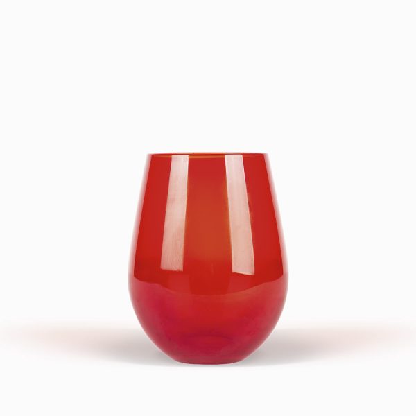 Vaso gala rojo 670 ml