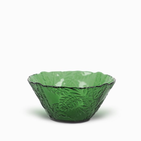 Tazon hojas verde 18x5.5 cm - Imagen 2