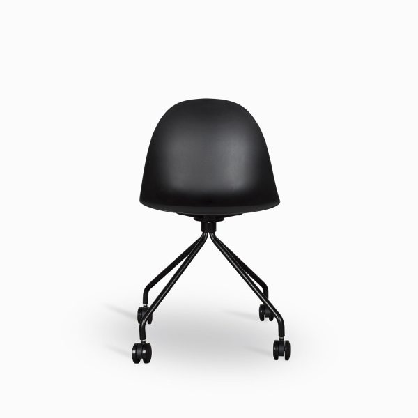 Silla escritorio peek negra - Imagen 2