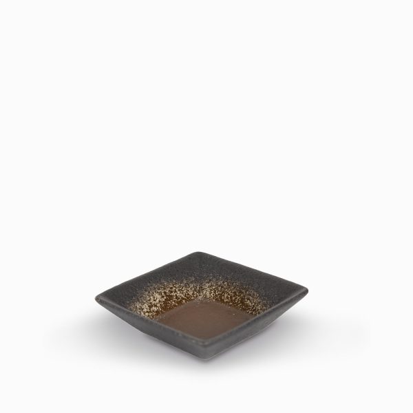 Mini plato cubo pietra