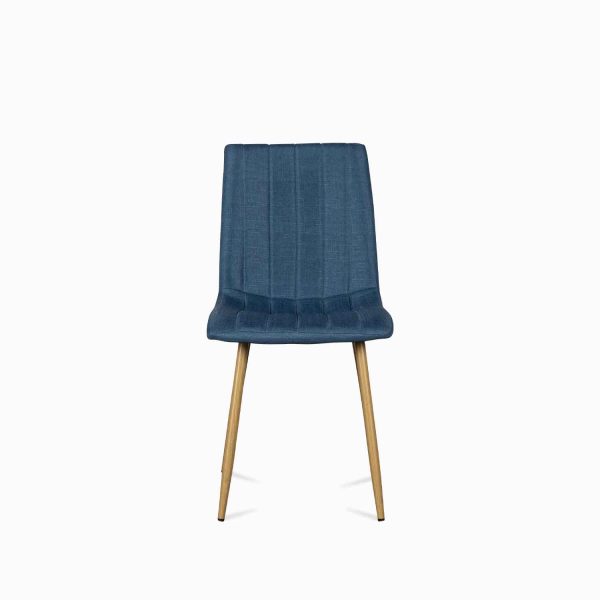 Silla comedor ellis azul oscuro 90x42x45 - Imagen 2