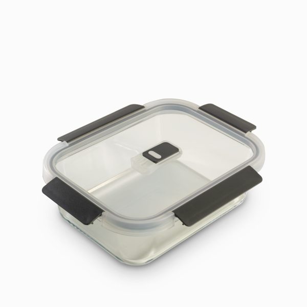 Recipiente en borosilicato gris 1.5 l