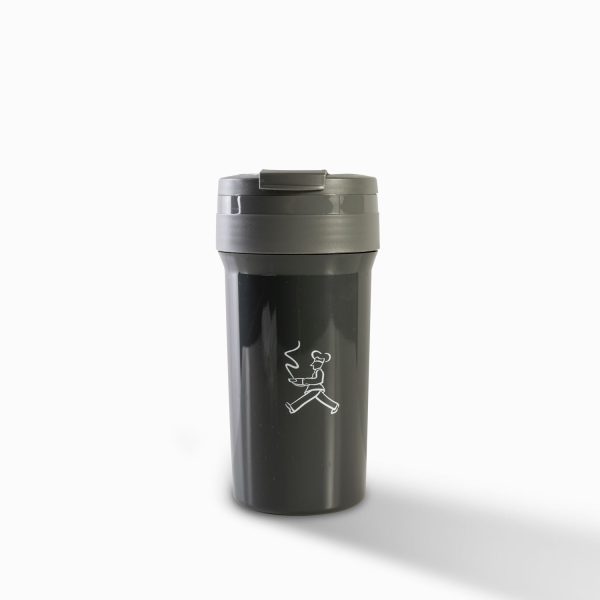 Botella gris  6.7x3.2x3.2 cm