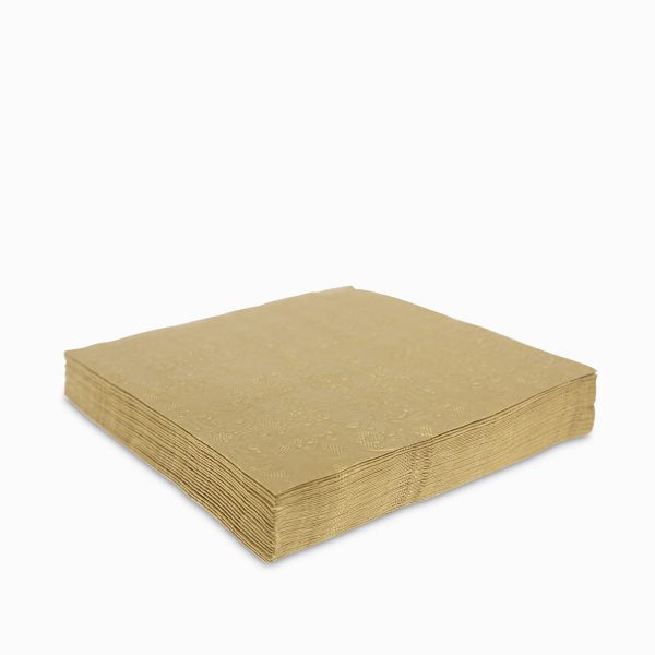 Servilletas arabescos gold - Imagen 2