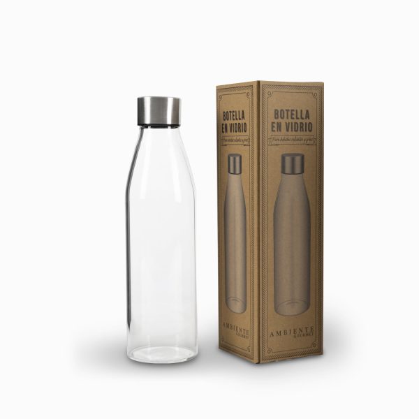 Botella en vidrio