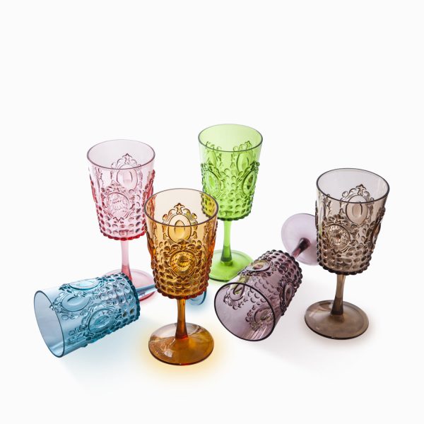Set copas real en colores x 6 - Imagen 2
