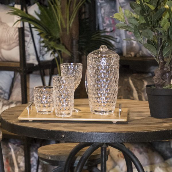 Vaso largo lucca clear 605ml