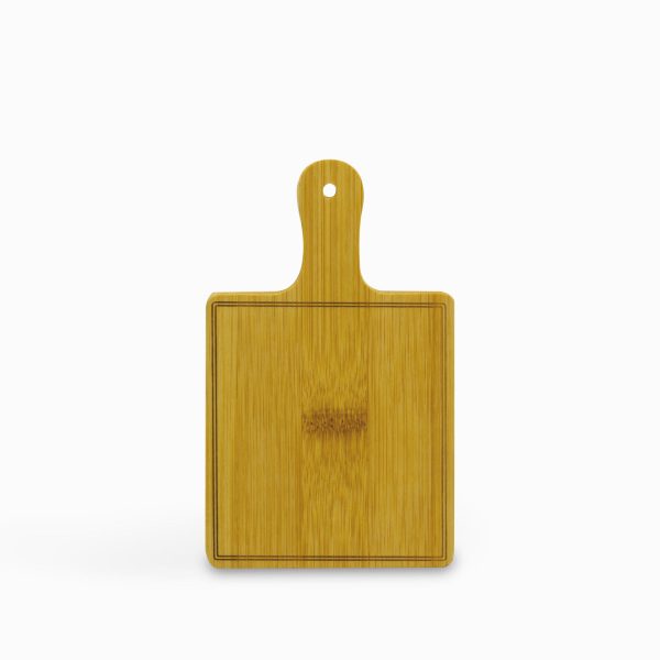 Mini tabla en bambu cuadrada - Imagen 2