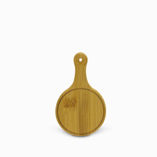 Mini tabla en bambu redonda - Imagen 2