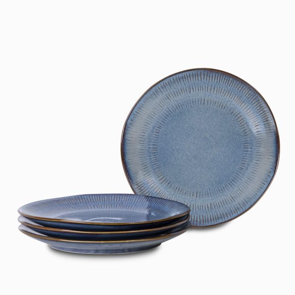 Plato principal pacific azul claro 26.5 cm set x 4 - Imagen 2
