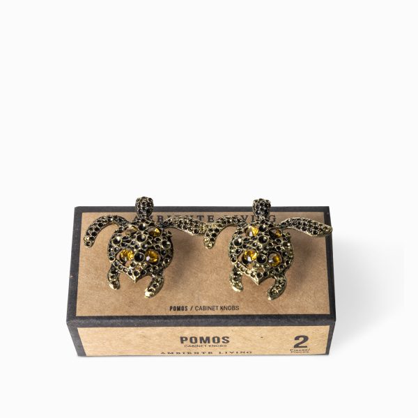 Pomo tortuga set x 2