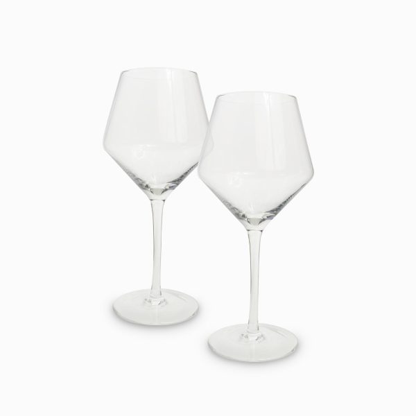 Copa vino angulo  610 ml set x 2 - Imagen 2