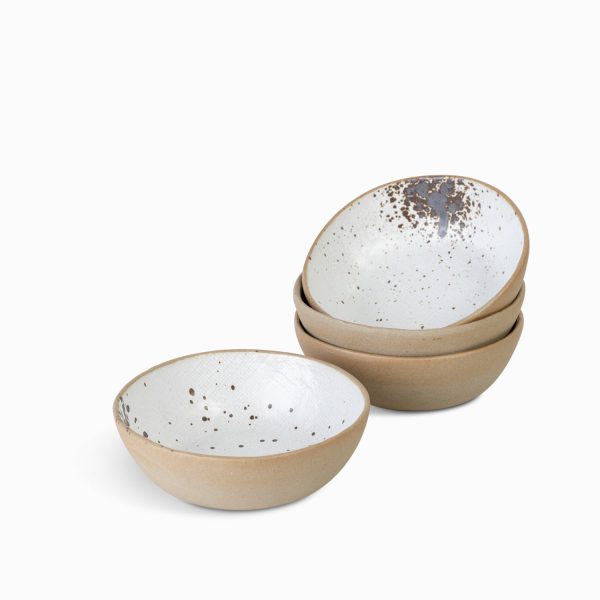Set x 4 und - Tazon sopa gayra blanco