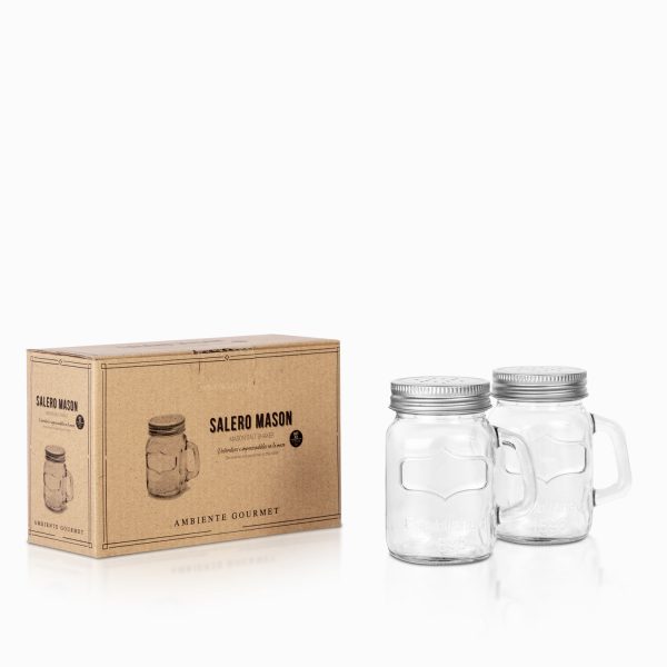 Salero mason set x 2