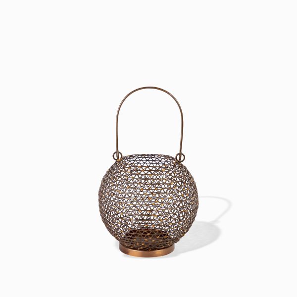 Farol esfera copper 20x20cm