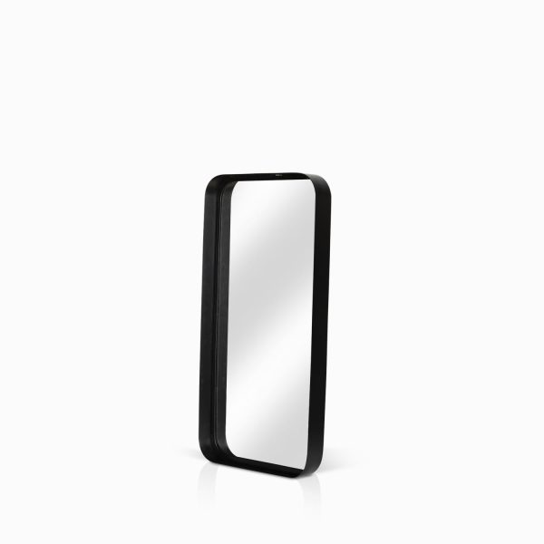 Espejo rectangular negro 38x6.5x79cm - Imagen 2