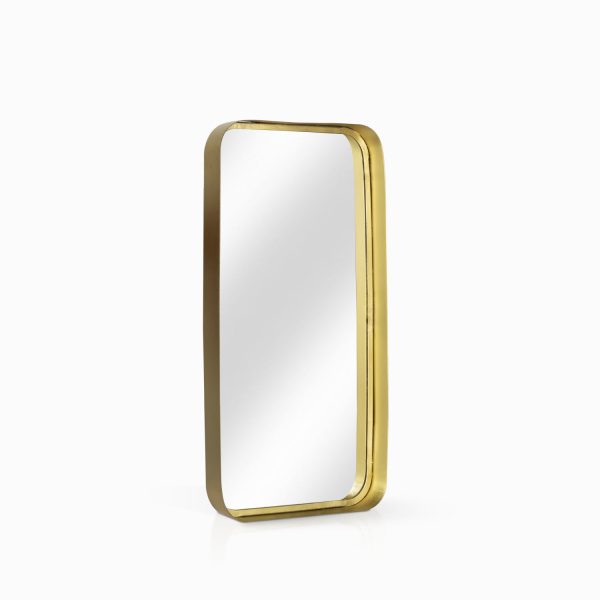 Espejo rectangular dorado 38x6.5x79cm - Imagen 2