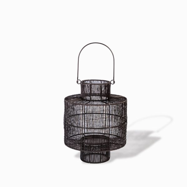 Farol malla copper 28x35.5cm