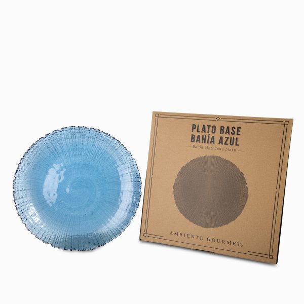 Plato base bahia azul - Imagen 2