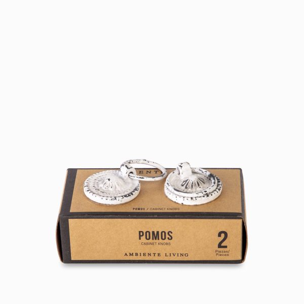 Pomo metal con argolla setx2